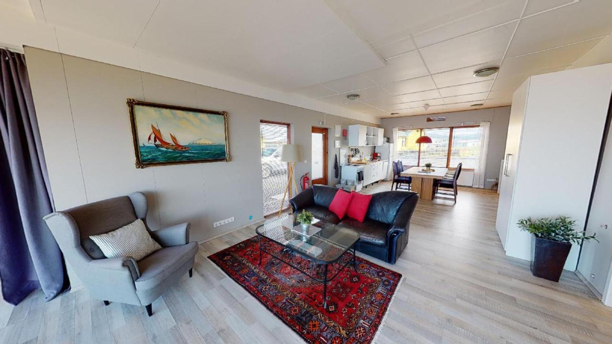 Kleifar: Ocean View Apartment Hellissandur Zewnętrze zdjęcie
